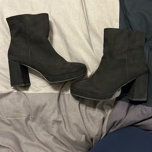 Clearing out my closet: black booties